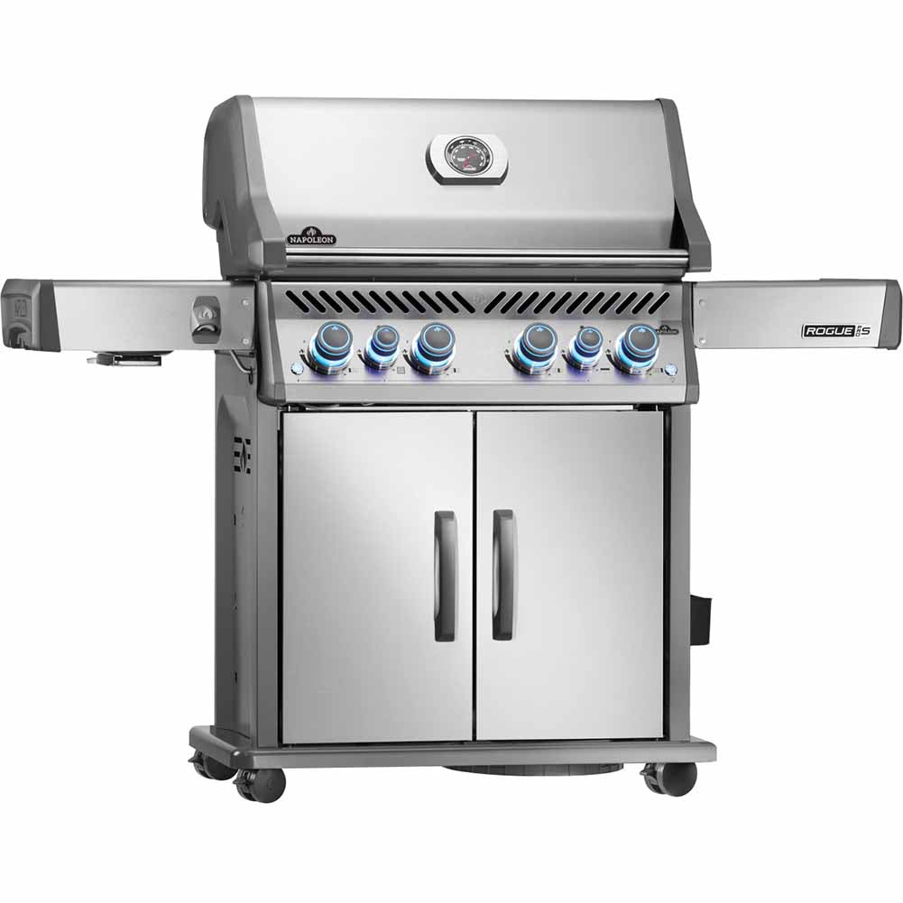 Napoleon Rogue PRO-S 525 Barbecue a gas inox con Sizzle Zone e bruciatore posteriore 4