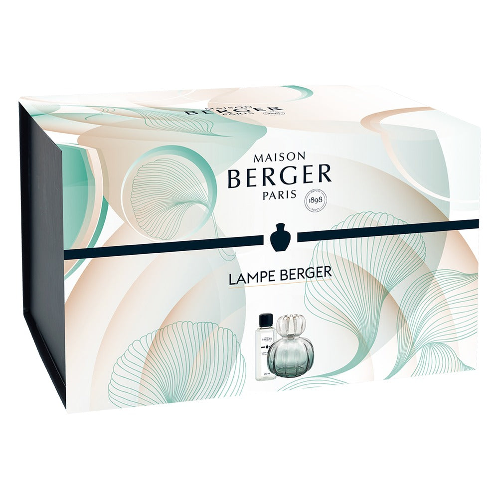 Cofanetto Lampada Catalitica Maison Berger Corali Verde – Acqua Celeste 2