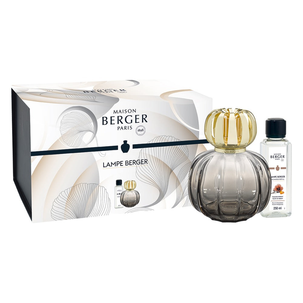 Cofanetto Lampada Catalitica Maison Berger Corali Grigio – Velours d'Orient 3