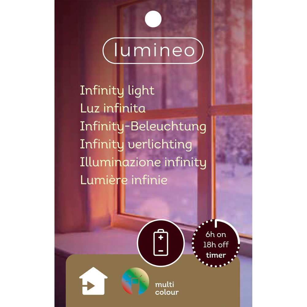 Figure natalizie per finestra assortite decorazione luminosa a LED in plastica 4 soggetti assortiti 1pezzo 2
