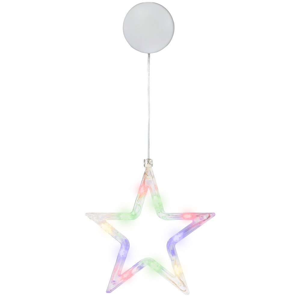 Stella luminosa a batteria per finestra diam.17cm per interno 2