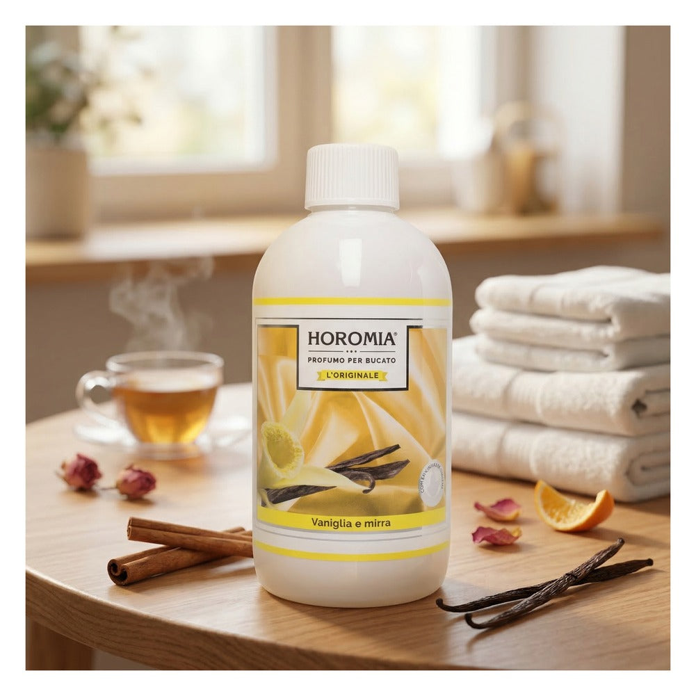 Profumatore per Bucato Horomia Vaniglia e Mirra 50 ml 2