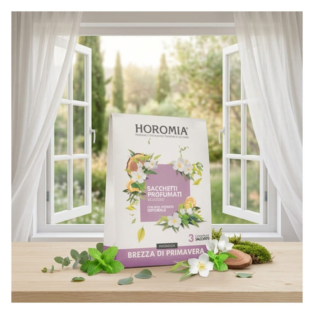Sacchetti Profumati Multiuso Horomia Brezza di Primavera 3x12 g 2