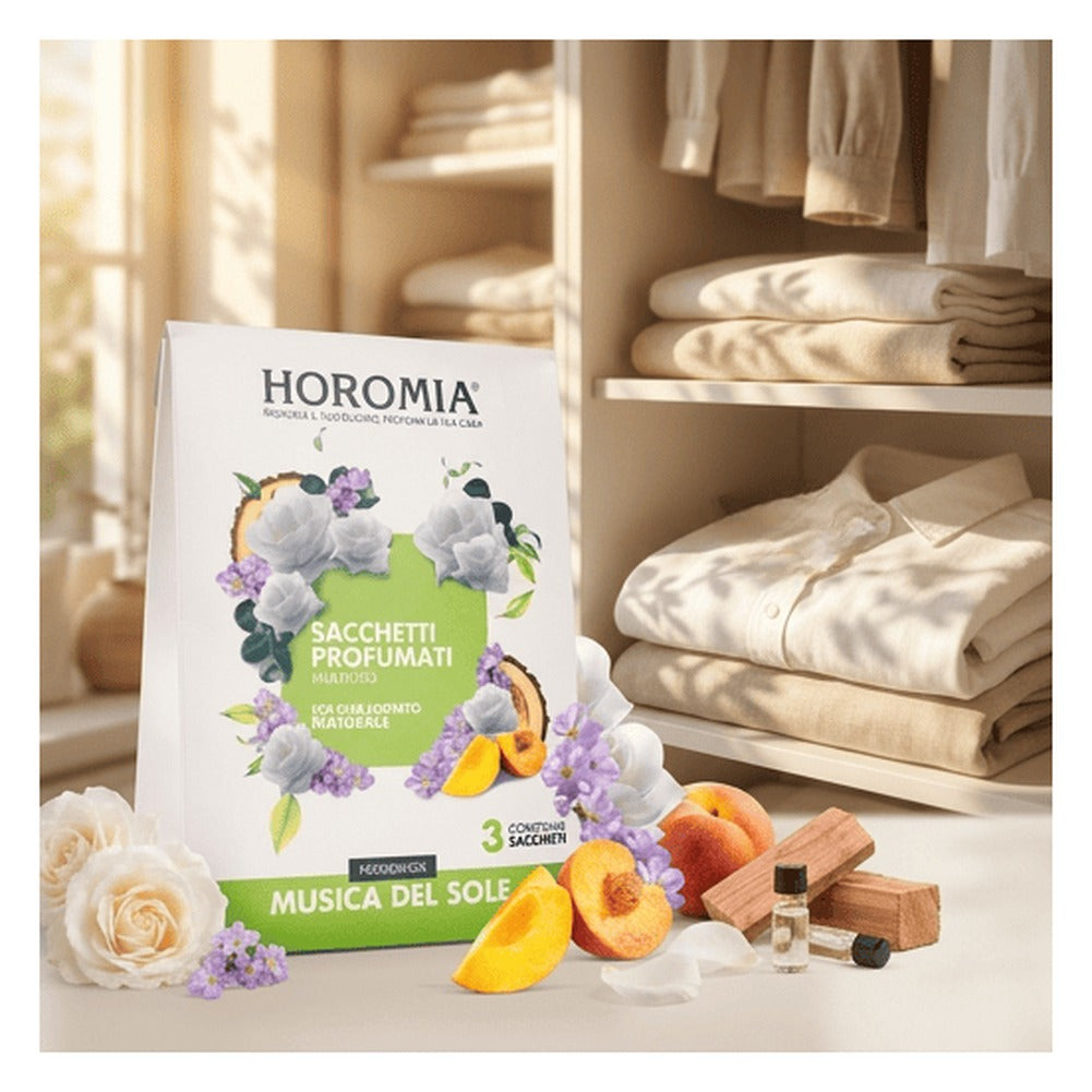 Sacchetti Profumati Multiuso Horomia Musica del Sole 3x12 g 2