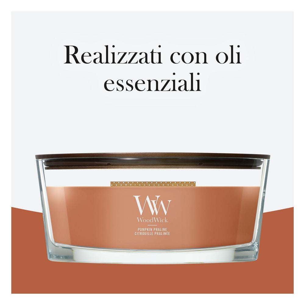 Candela Ellipse WoodWick Pumpkin Praline 5