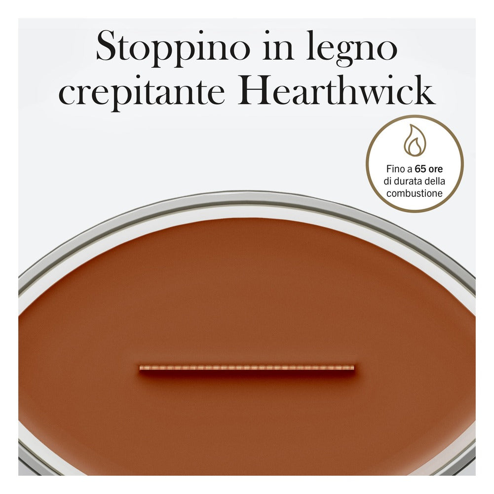 Candela Ellipse WoodWick Saffron Smoke 4
