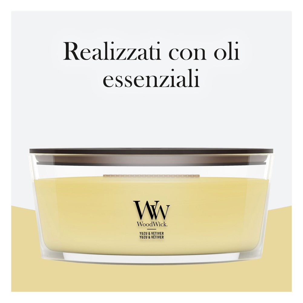Candela Ellipse WoodWick Yuzu & Vetiver 7