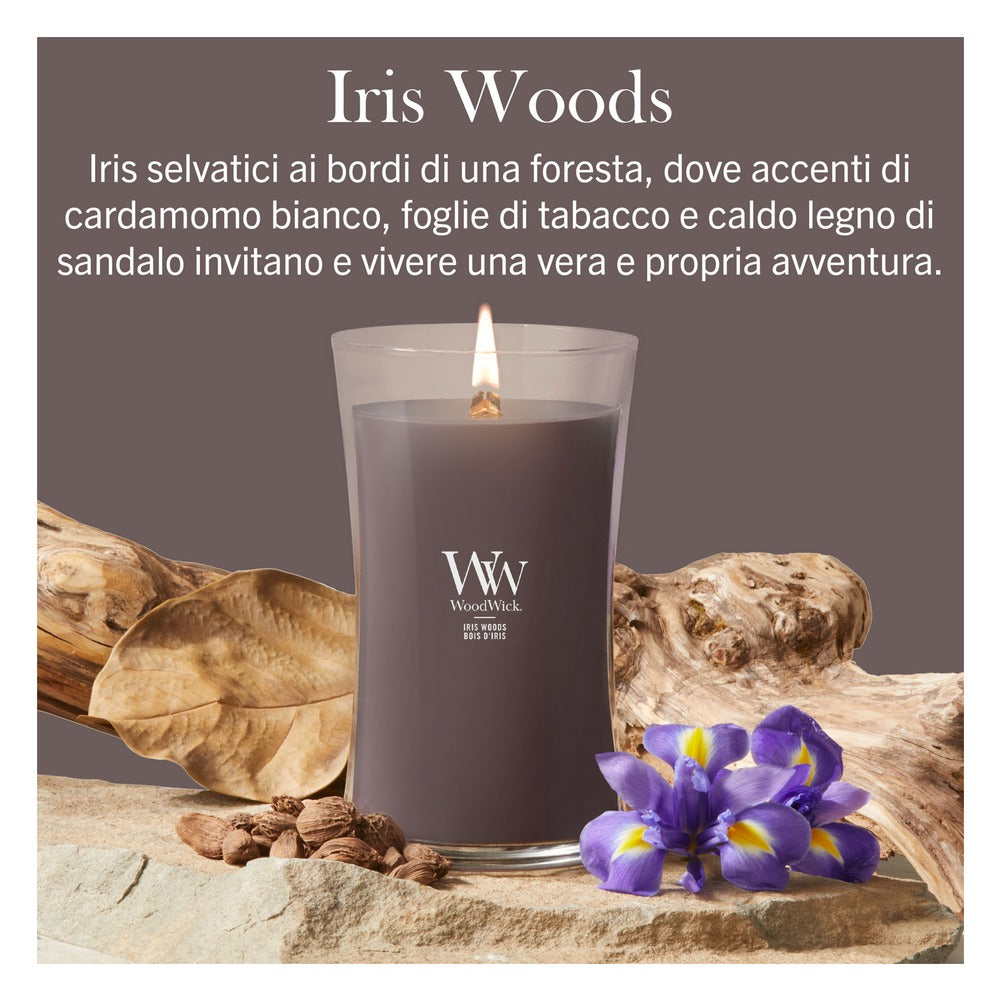 Candela Grande WoodWick Iris Woods 2