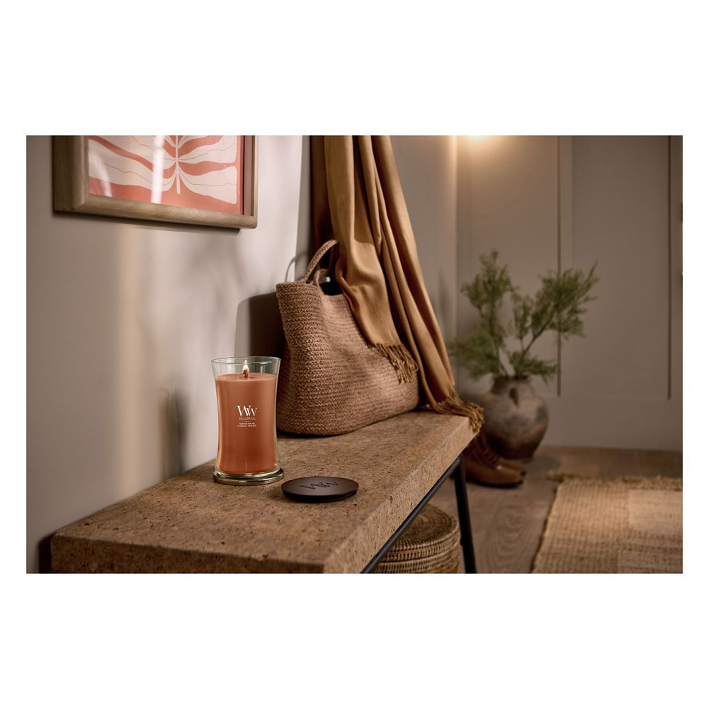 Candela Grande WoodWick Pumpkin Praline 2