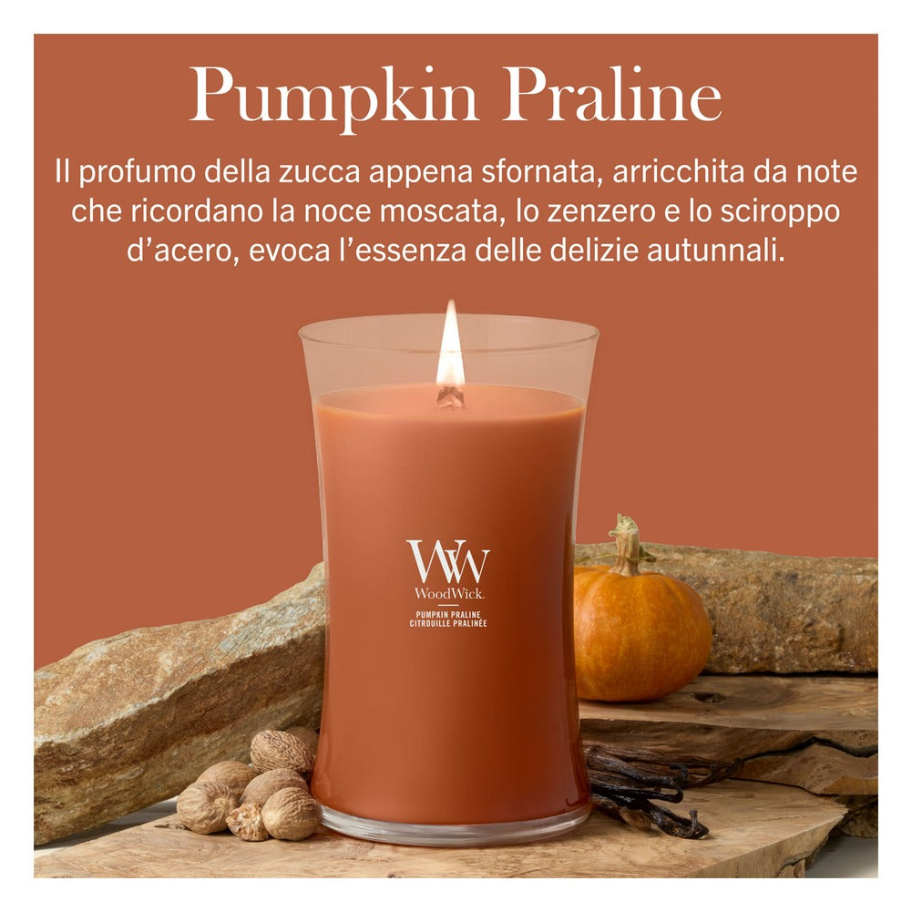 Candela Grande WoodWick Pumpkin Praline 3