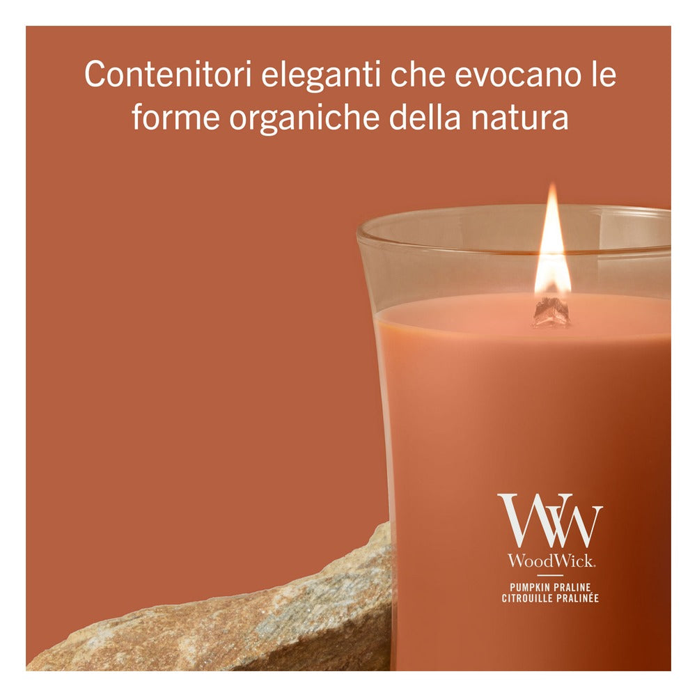 Candela Grande WoodWick Pumpkin Praline 4