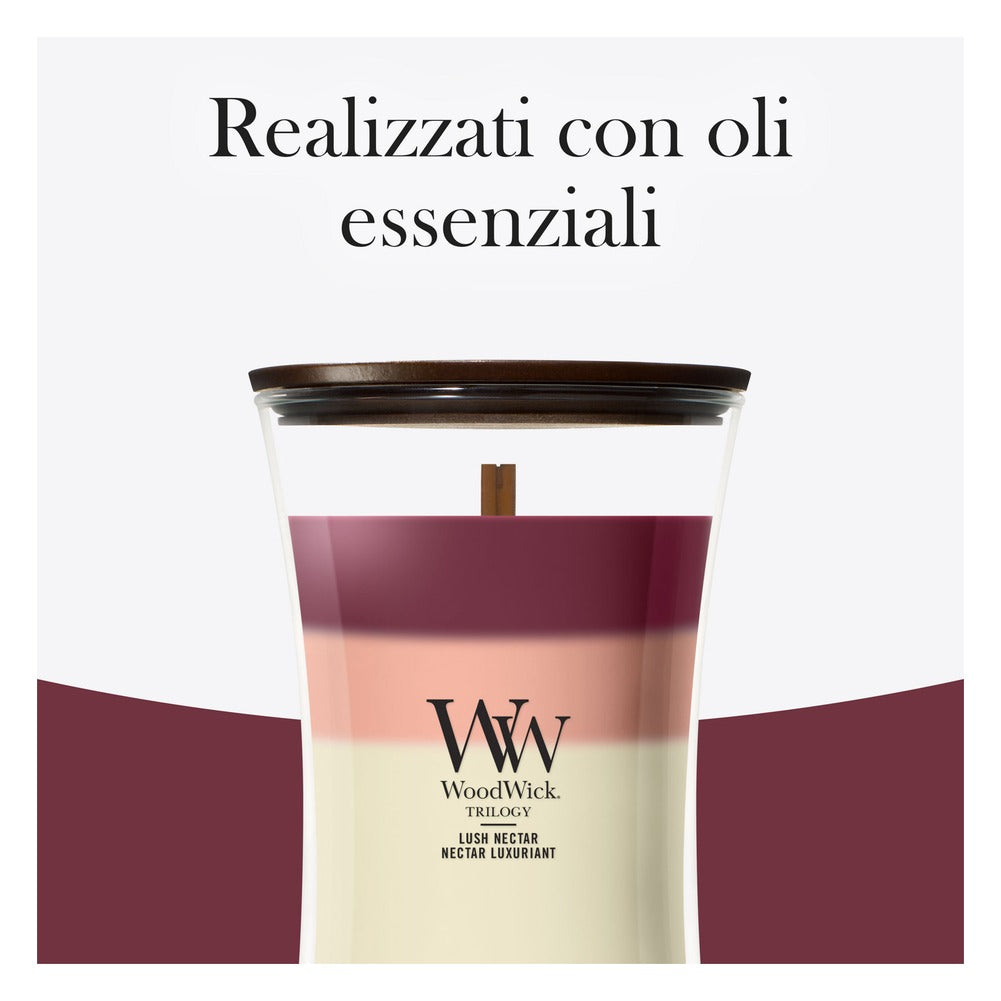 Candela Grande Trilogy WoodWick Lush Nectar 5