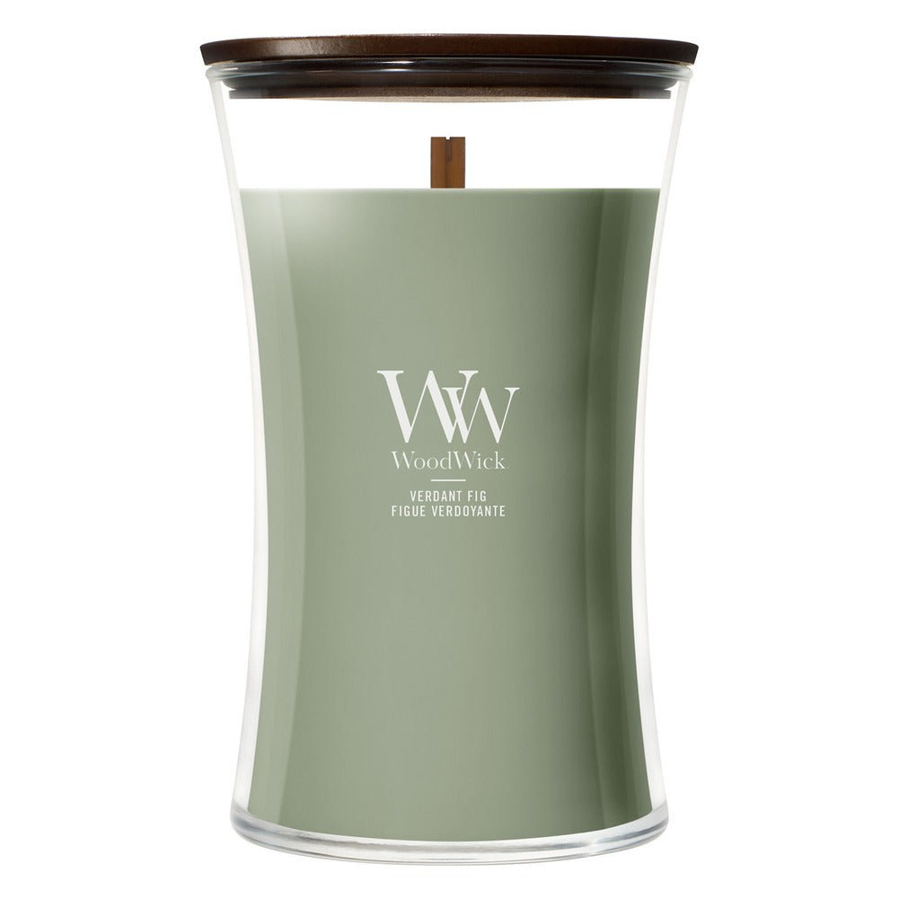 Candela Grande WoodWick Verdant Fig 1