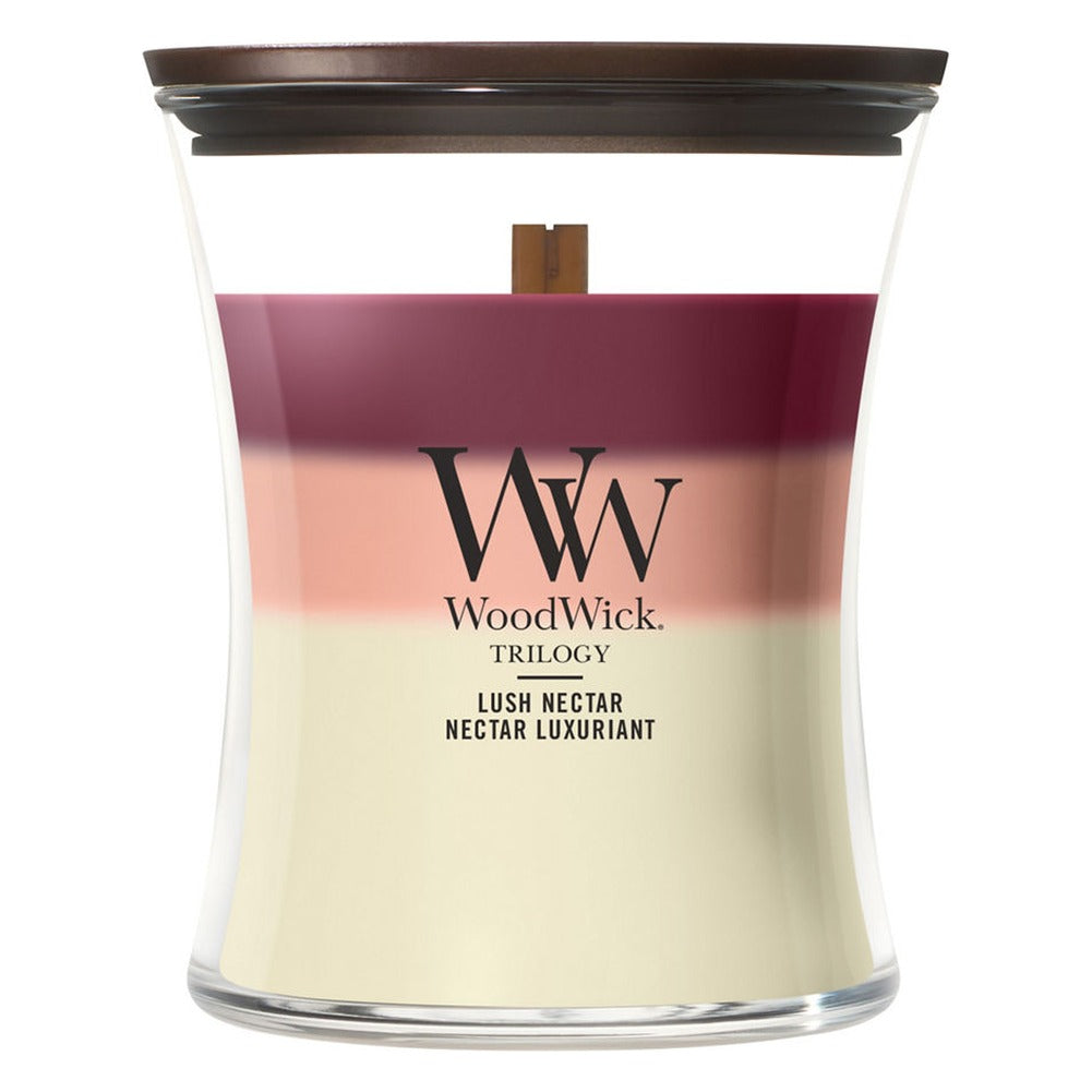 Candela Media Trilogy WoodWick Lush Nectar 1