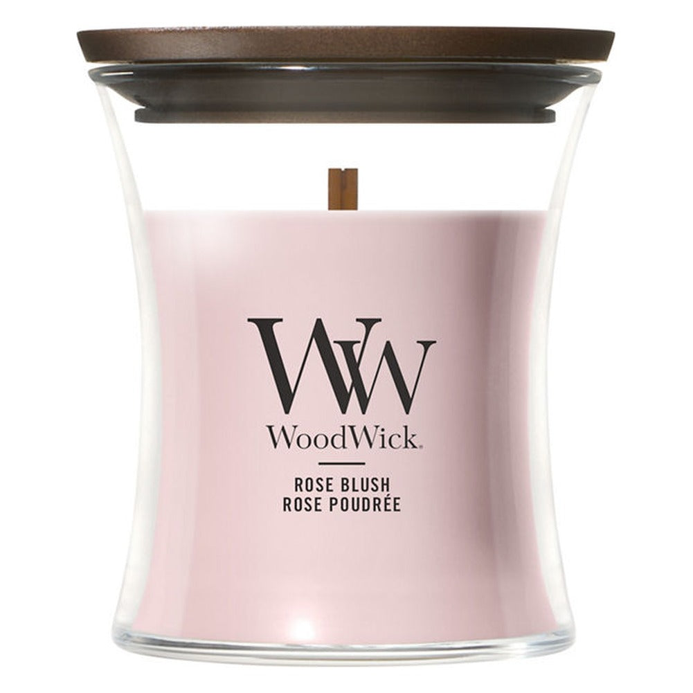 Candela Piccola WoodWick Rose Blush 1