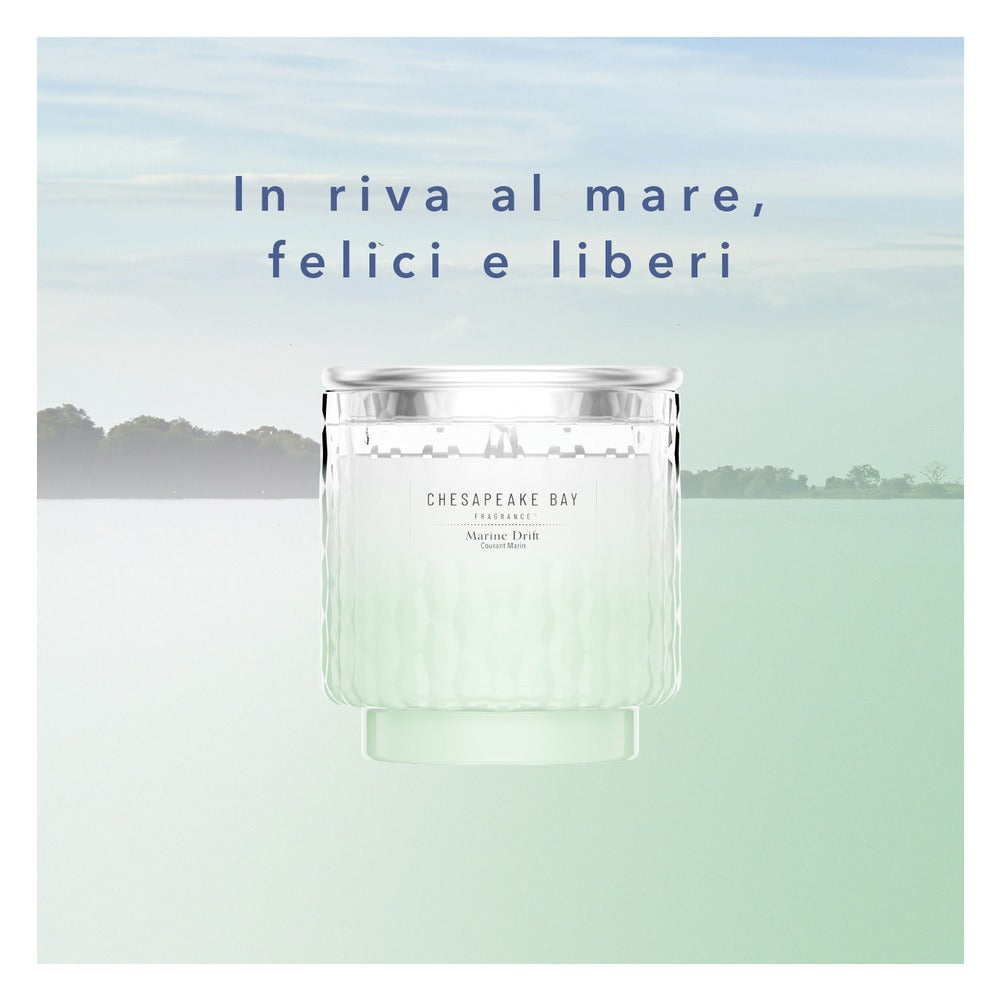 Candela a 3 Stoppini Chesapeake Bay Candle Marine Drift 5