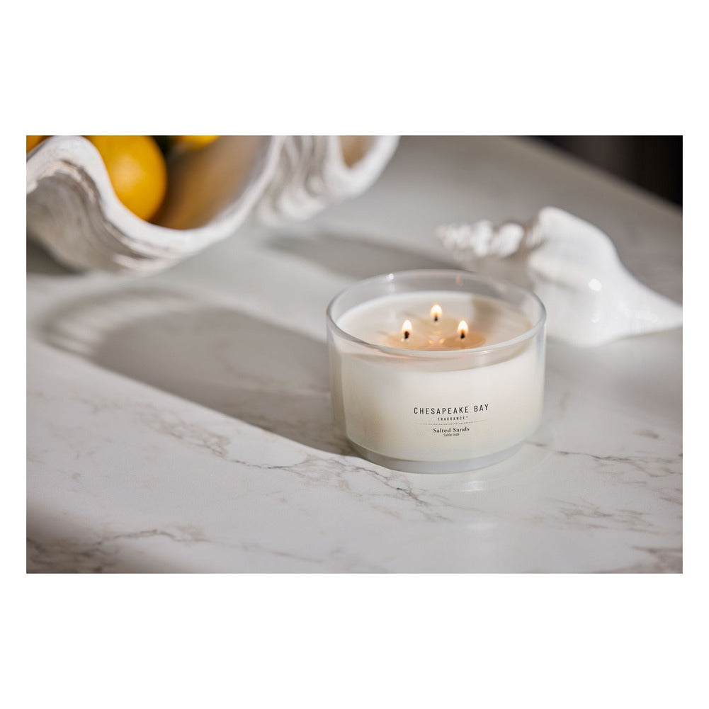 Candela a 3 Stoppini Chesapeake Bay Candle Salted Sands 2