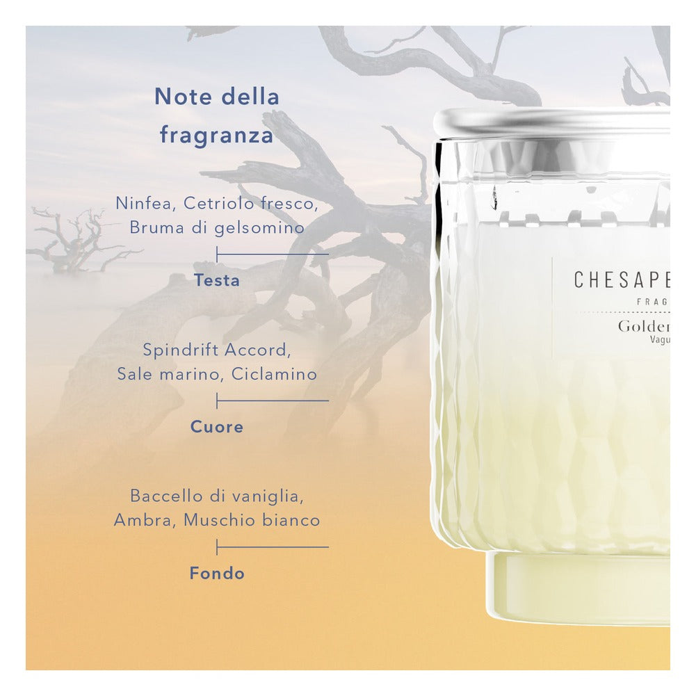 Diffusore a Bastoncini Chesapeake Bay Candle Golden Waves 3