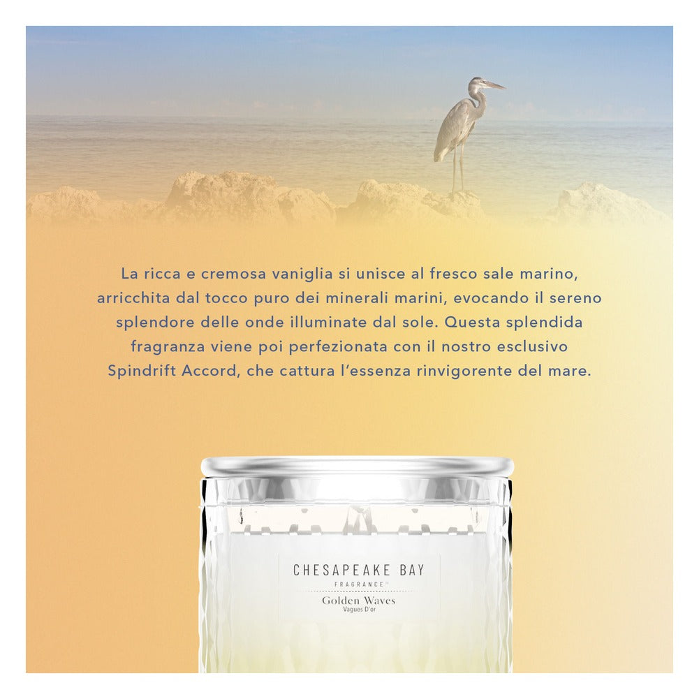 Diffusore a Bastoncini Chesapeake Bay Candle Golden Waves 6