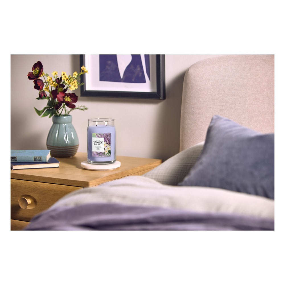 Candela Giara Grande Yankee Candle Signature Lavender Vanilla 4
