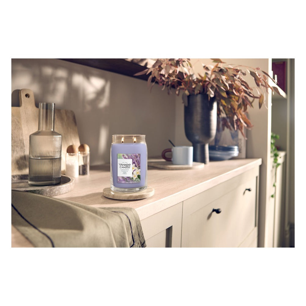 Candela Giara Grande Yankee Candle Signature Lavender Vanilla 5