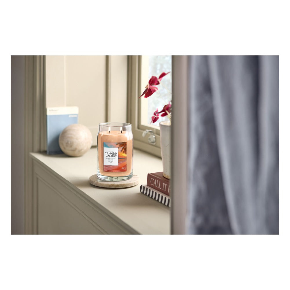 Candela Giara Grande Yankee Candle Signature Pink Sands Glow 3