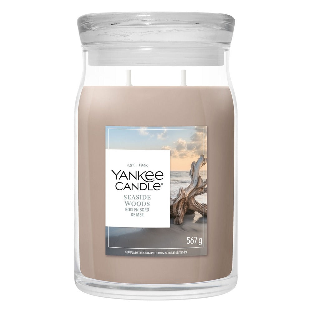 Candela Giara Grande Yankee Candle Signature Seaside Woods 1