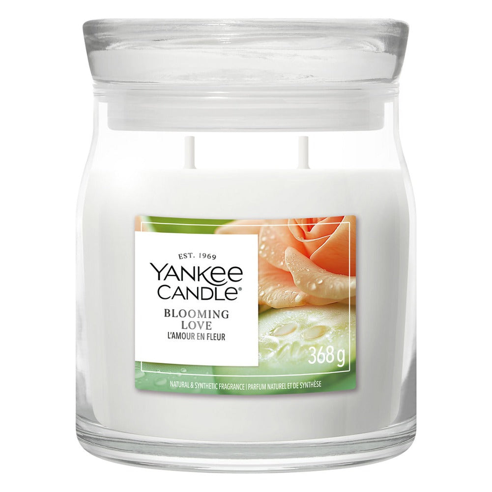 Candela Giara Media Yankee Candle Signature Blooming Love 1