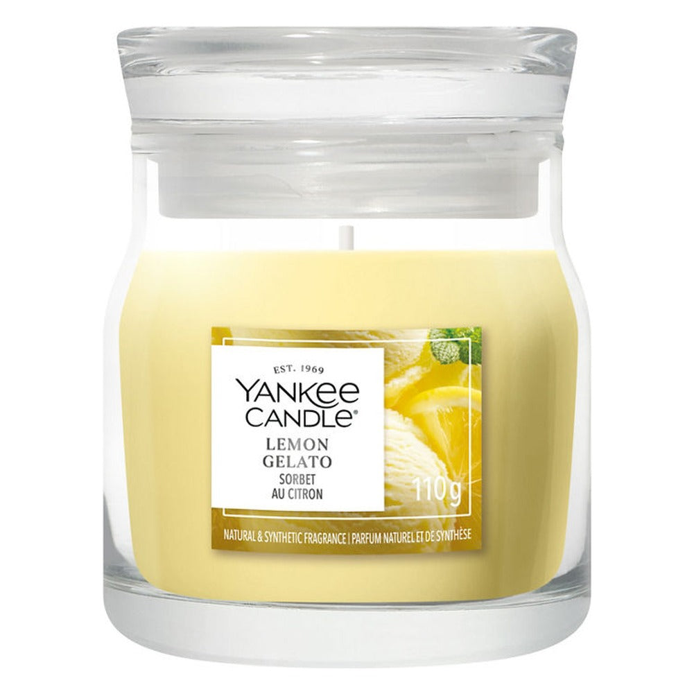 Candela Giara Piccola Yankee Candle Signature Lemon Gelato 1