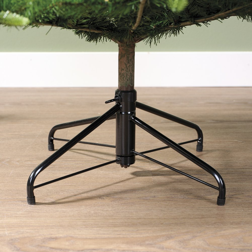 Albero di Natale artificiale illuminato Abete Monviso slim We Love Christmas 240 cm, 450 LED 5