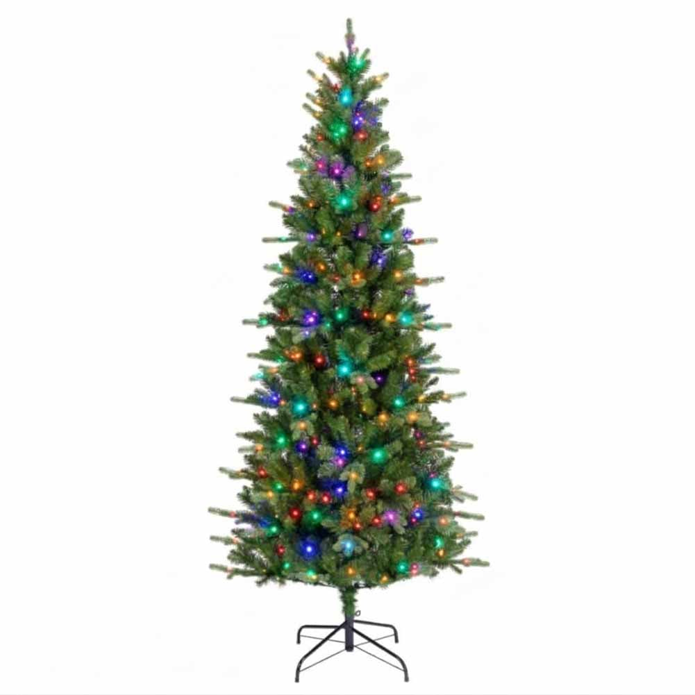 Albero di Natale artificiale illuminato Abete Marmolada We Love Christmas 225 cm, 440 LED RGB 1