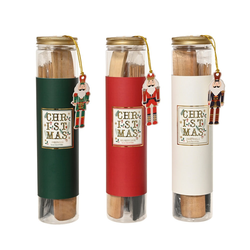 Incenso in bastoncini di bambù in tubo, 3 varianti assortite 1pezzo 1