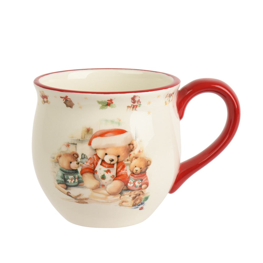Mug in ceramica famiglia di orsetti 9cm 1