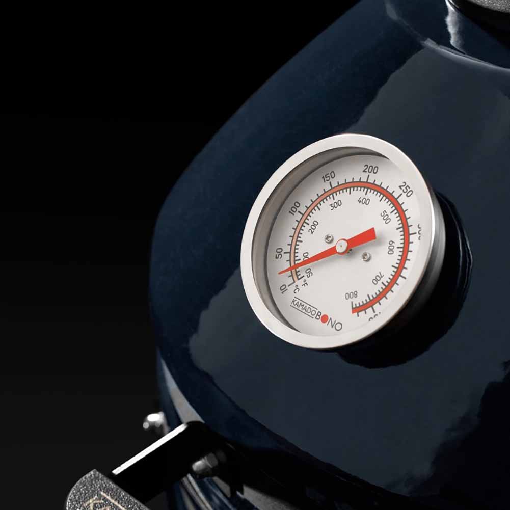 Kamado Bono EVO Minimo Barbecue kamado in ceramica 41 cm compatto con sistema GrillMax 4