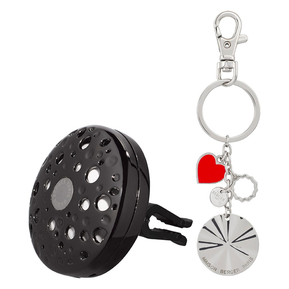 Cofanetto Profumatore Auto Maison Berger Ofelia Metal + P/chiavi 4