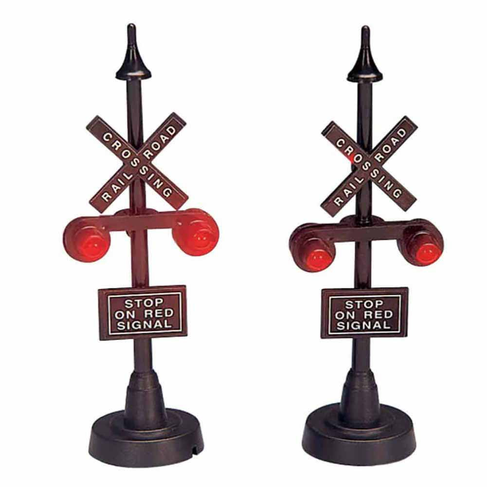 Railway Stop Light Set Of 2 General Products Lemax Cod 34954 1