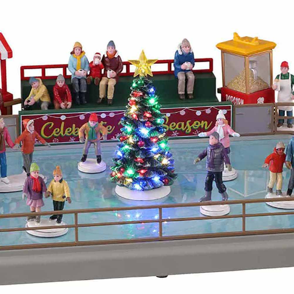 Outdoor Skating Rink Vail Village Lemax Cod 14871 1
