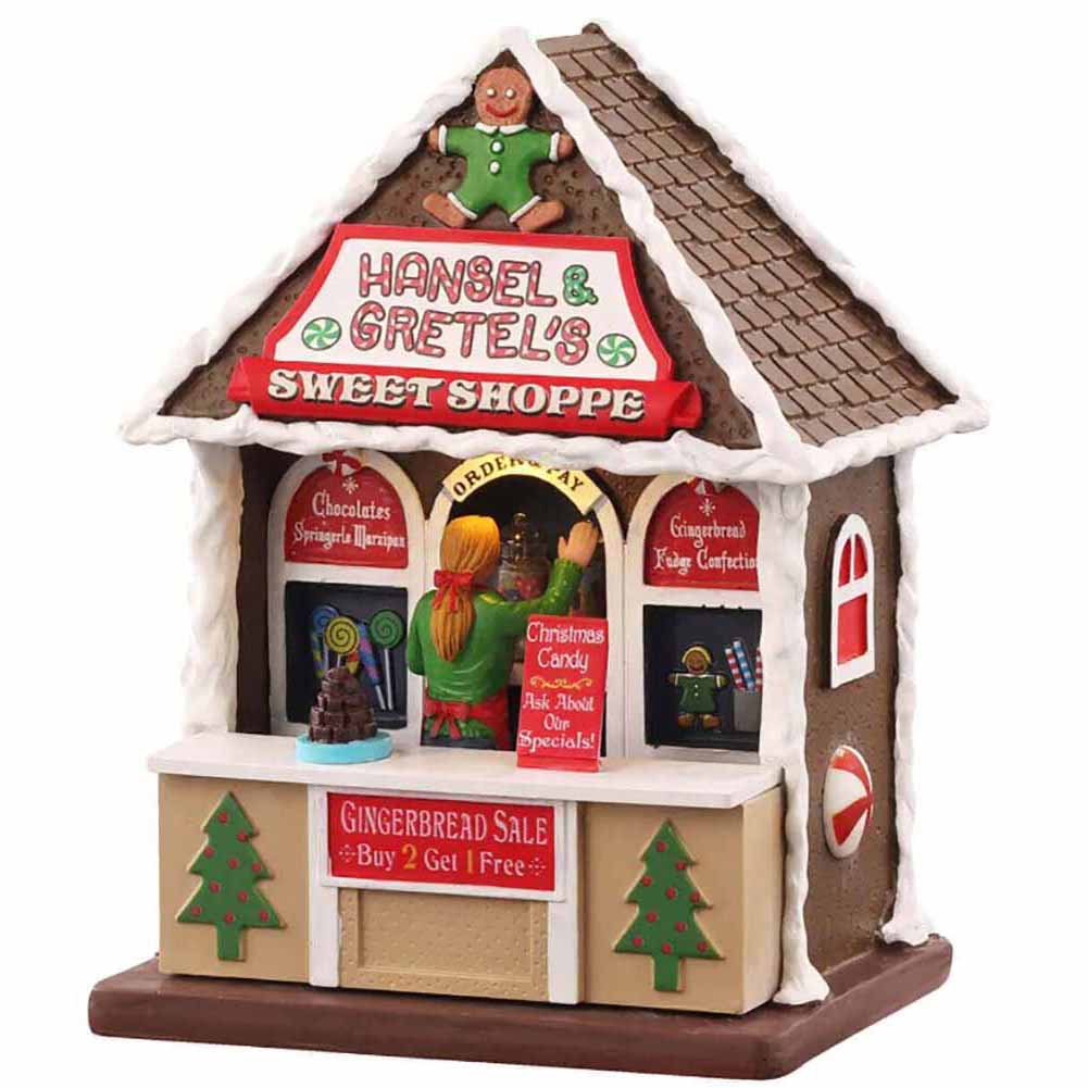Hansel And Gretels Sweet Shoppe Caddington Village Lemax Cod 14904 1