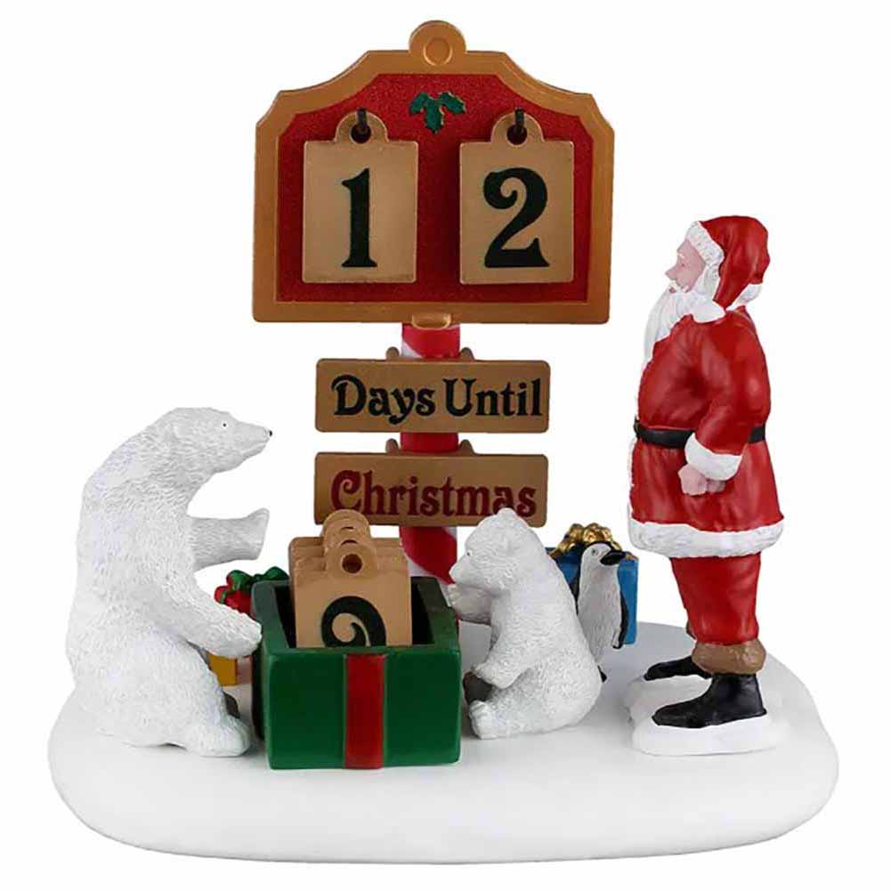 North Pole Countdown Santas Wonderland Lemax Cod 53749 1