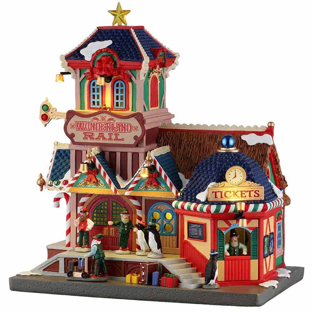 Wonderland Rail Santas Wonderland Lemax Cod 55351 1