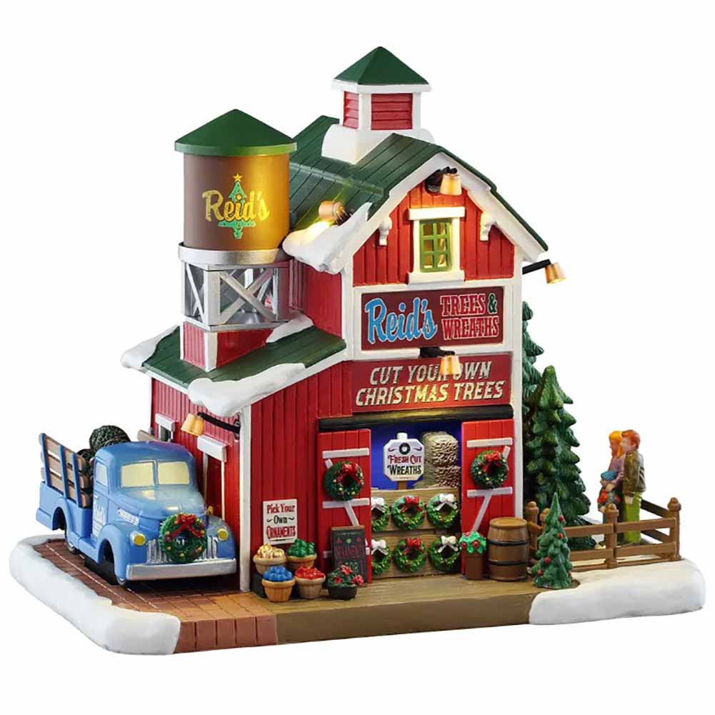Reids Trees And Wreaths Harvest Crossing Lemax Cod 55352 1
