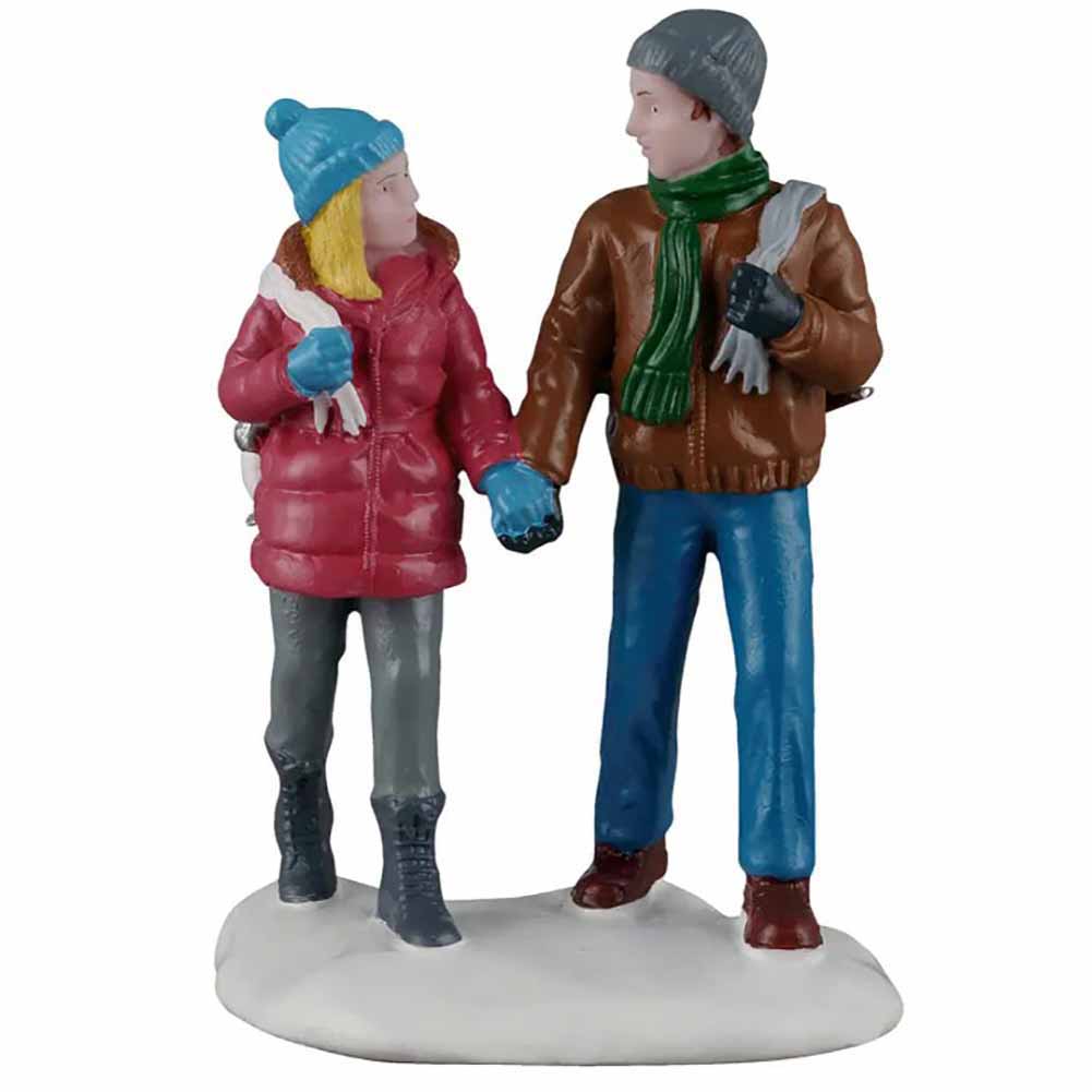 Skating Date Vail Village Lemax Cod 62625 1