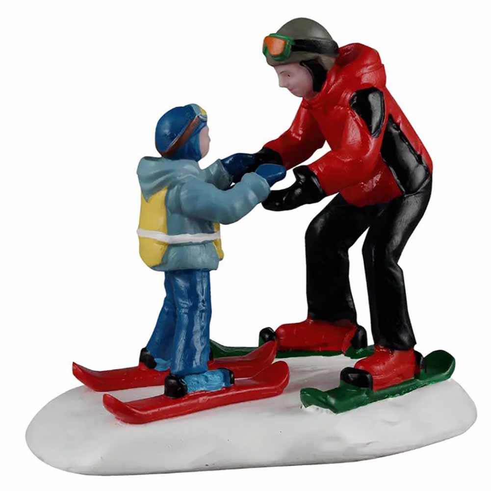 Ski Slope Lesson Vail Village Lemax Cod 62627 1
