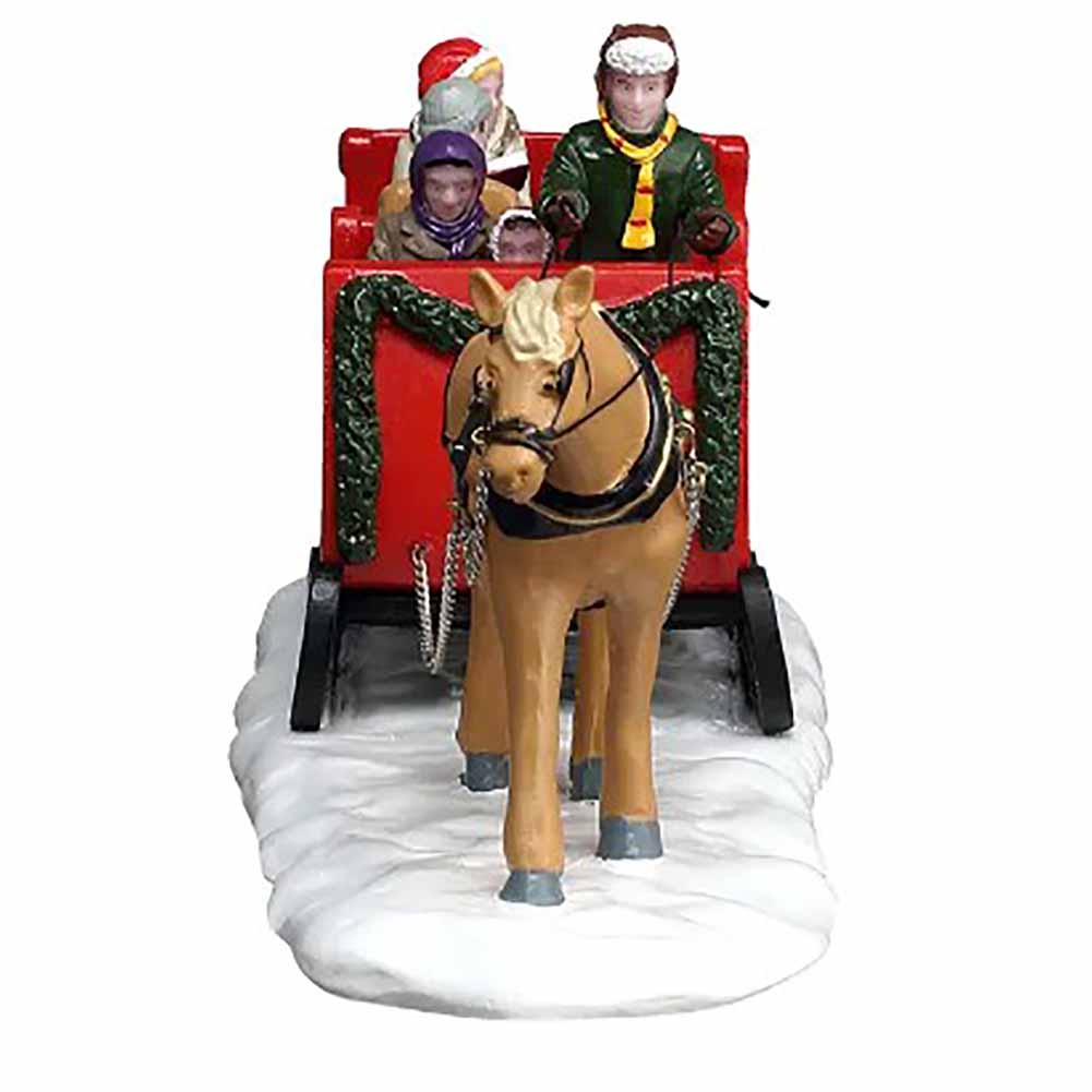 Caroling Sleigh Ride Harvest Crossing Lemax Cod 63820 2