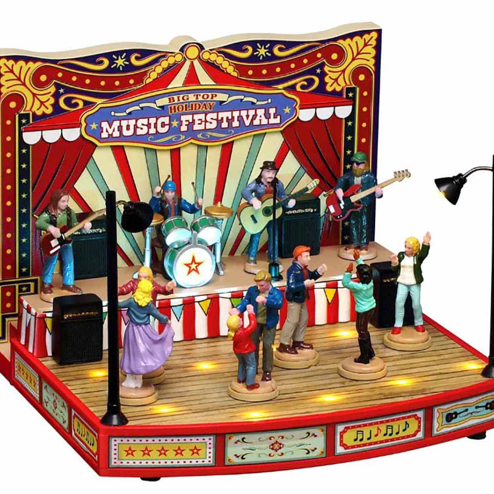 Big Top Holiday Music Festival Carnival Lemax Cod 64632 1