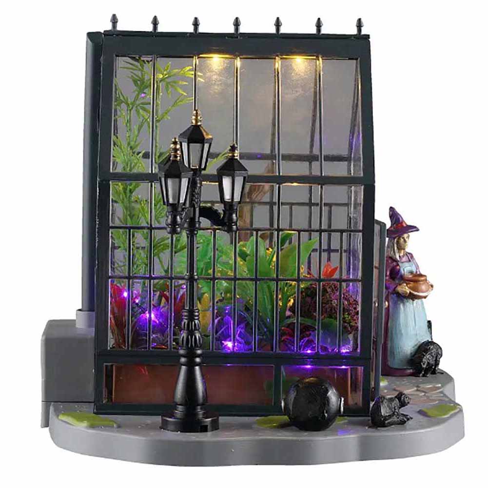 Agathas Greenhouse Spooky Town Lemax Cod 64634 2