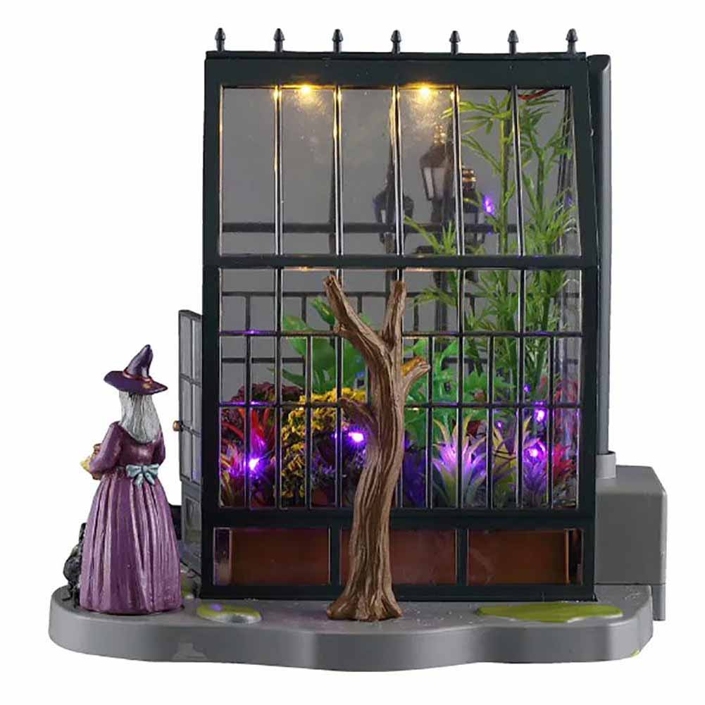 Agathas Greenhouse Spooky Town Lemax Cod 64634 3