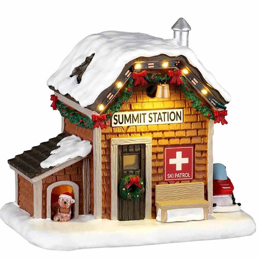 Ski Patrol Summit Station Vail Village Lemax Cod 64679 1