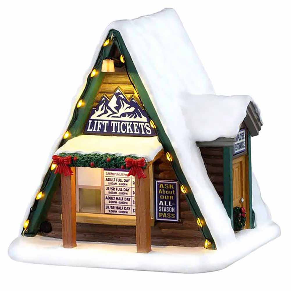 Lift Ticket Booth Vail Village Lemax Cod 64682 1