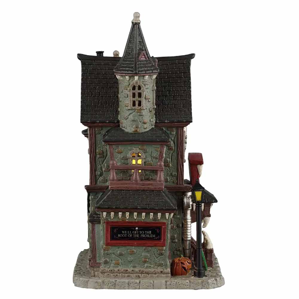 Frightful Fangs Dentistry Spooky Town Lemax Cod 65504 2